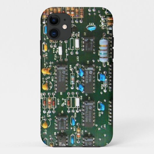 Bild der elektronischen Leiterplatte Case-Mate iPhone Hülle (Rückseite)