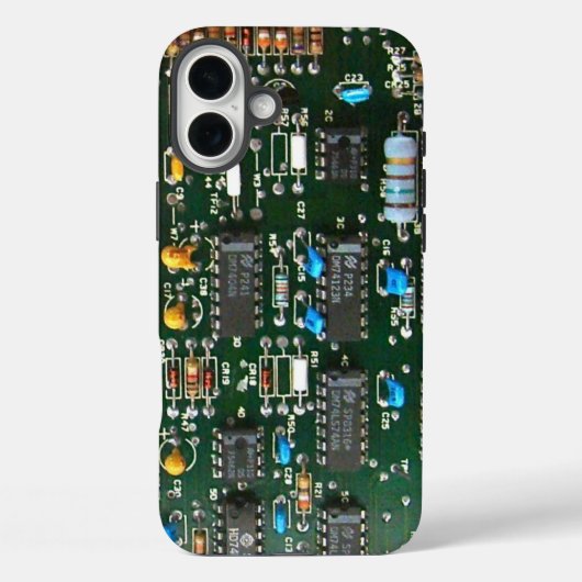Bild der elektronischen Leiterplatte Case-Mate iPhone Hülle (Rückseite)