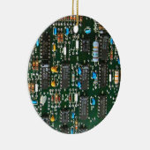 Bild der elektronischen Leiterplatte Keramikornament (Rechts)