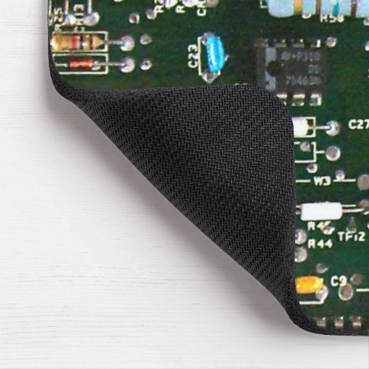 Bild der elektronischen Leiterplatte Mousepad (Ecke)