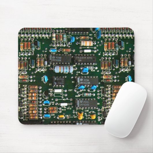 Bild der elektronischen Leiterplatte Mousepad (Mit Mouse)