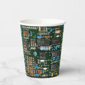 Bild der elektronischen Leiterplatte Pappbecher (Links)