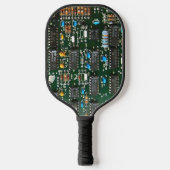 Bild der elektronischen Leiterplatte Pickleball Schläger (Vorderseite)