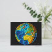 Bild der Erde 2 Postkarte (Stehend Vorderseite)