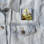 Bild der Erscheinung Unsere Frau von Fatima Button (Beispiel)