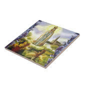 Bild der Erscheinung Unsere Frau von Fatima Fliese (Seite)