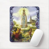 Bild der Erscheinung Unsere Frau von Fatima Mousepad (Mit Mouse)