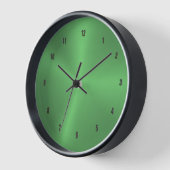 Bild der grünen Hintergrunduhr aus Metall Uhr (Winkel)