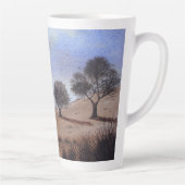 Bild der Herbstlandschaft und Bäume Milchtasse (Rechts)