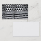 Bild der lustigen Käse-Reibe Visitenkarte (Vorne/Hinten)