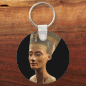 Bild der Nefertiti-Büste im Neuen Museum Schlüsselanhänger (Vorderseite)