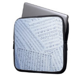 Bild der Notenpresse Laptopschutzhülle (Vorderseite Links)