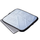 Bild der Notenpresse Laptopschutzhülle (Vorne Knopf)