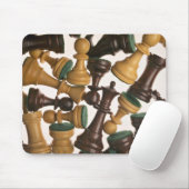 Bild der Schachstücke Mousepad (Mit Mouse)