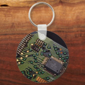 Bild der Schalttafel aus dem Taschenrechner Schlüsselanhänger (Vorderseite)