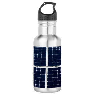 Bild der SolarPowerplatte lustig Edelstahlflasche