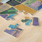 Bild der verschiedenen Farben Puzzle (Seite)