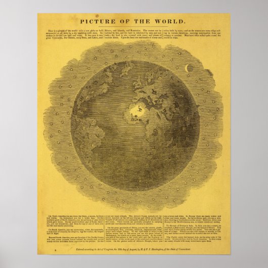 Bild der Welt Poster (Vorne)