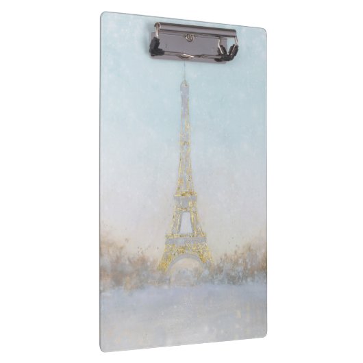 Bild des Aquarell-| von Eiffel Towe Klemmbrett (Rechts)