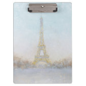 Bild des Aquarell-| von Eiffel Towe Klemmbrett (Vorderseite)
