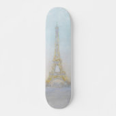 Bild des Aquarell-| von Eiffel Towe Skateboard (Vorne)