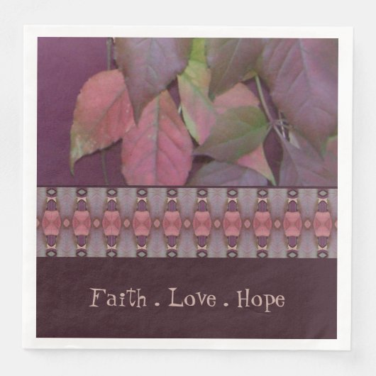 Bild des Autumn Leaf Serviette (Vorderseite)