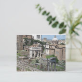 Bild des Forum Romanum Postkarte (Stehend Vorderseite)