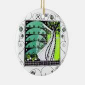 BILD DES FRÜHJAHRES KERAMIKORNAMENT (Rechts)