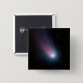 Bild des Kometen C/2001 Q4 (NEAT) Button (Vorne & Hinten)