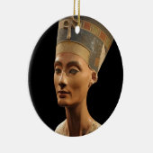 Bild des Nefertiti-Fehlschlags in Neues Museum Keramik Ornament (Rechts)