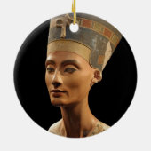 Bild des Nefertiti-Fehlschlags in Neues Museum Keramik Ornament (Hinten)