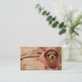 Bild des niedlichen Chihuahua Visitenkarte (Stehend Vorderseite)