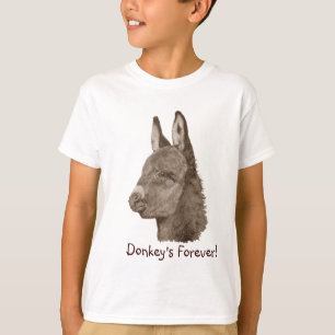 Bild des sehr niedlichen Esels T-Shirt