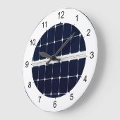 Bild des Solarpaneels für den Power Große Wanduhr (Winkel)
