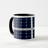 Bild des Solarpaneels Power lustig Tasse (Vorderseite Links)