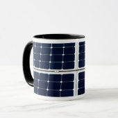 Bild des Solarpaneels Power lustig Tasse (Vorderseite Links)