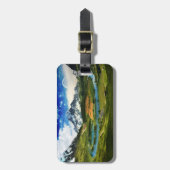 Bild des Sonnenaufgangs Gepäckanhänger (Vorderseite vertikal)