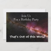 Bild des Universums Einladung (Vorderseite)