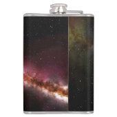 Bild des Universums Flachmann (Rückseite)