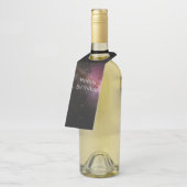 Bild des Universums Flaschenanhänger (Angewinkelt)