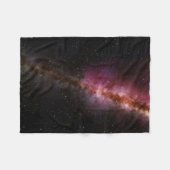 Bild des Universums Fleecedecke (Vorderseite (Horizontal))
