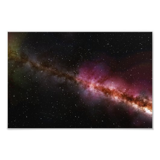 Bild des Universums Fotodruck (Vorne)