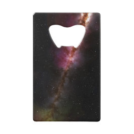 Bild des Universums Geldbeutel Flaschenöffner