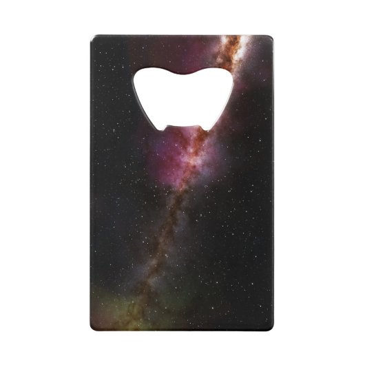 Bild des Universums Geldbeutel Flaschenöffner (Vorderseite)