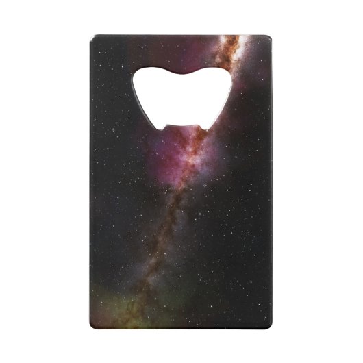 Bild des Universums Geldbeutel Flaschenöffner (Rückseite)