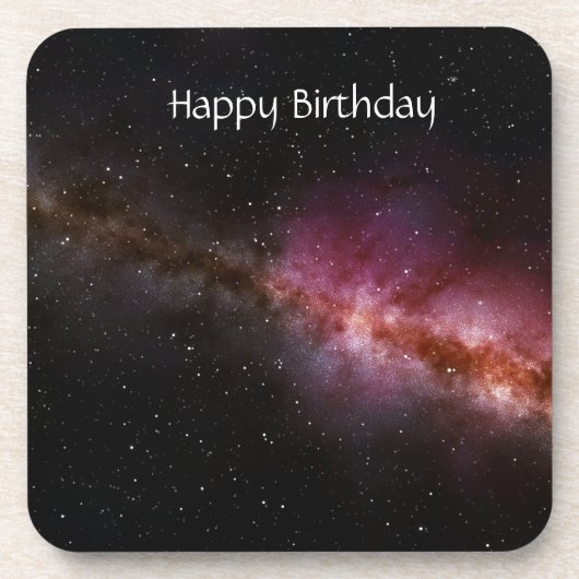 Bild des Universums Getränkeuntersetzer (Vorderseite)