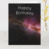 Bild des Universums Karte (Gelbe Blume)