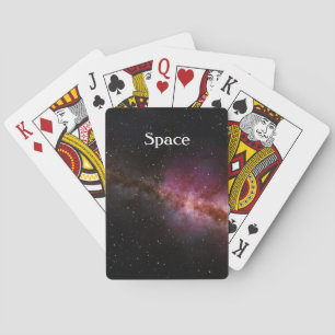 Bild des Universums Spielkarten