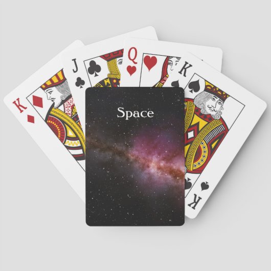 Bild des Universums Spielkarten (Rückseite)