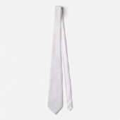 Bild des weißen Leders Krawatte (Vorderseite)